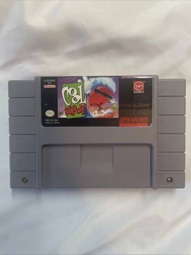 Cool Spot (Super Nintendo, SNES 1993) Authentic Tested