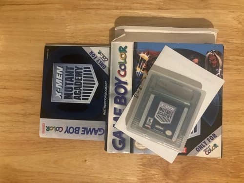 X-Men: Mutant Academy Nintendo Gameboy Color Tested And Complete