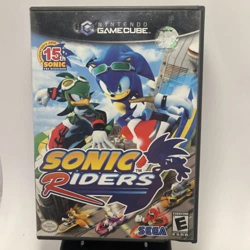 Sonic Riders Nintendo GameCube Video Game Sega Sonic The Hedgehog 2006