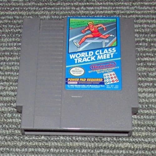 World Class Track Meet for Nintendo NES Authentic Fast Free Shipping