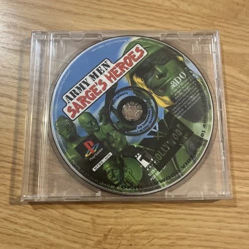 Army Men: Sarge's Heroes (Sony PlayStation 1, 2000) PS1, Disc Only, Tested