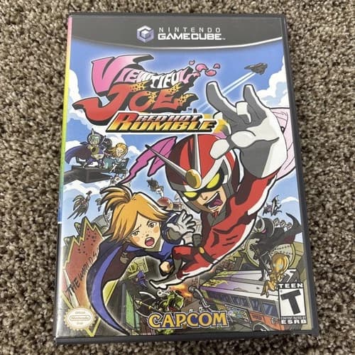 Viewtiful Joe: Red Hot Rumble (Nintendo GameCube, 2005) CIB Complete