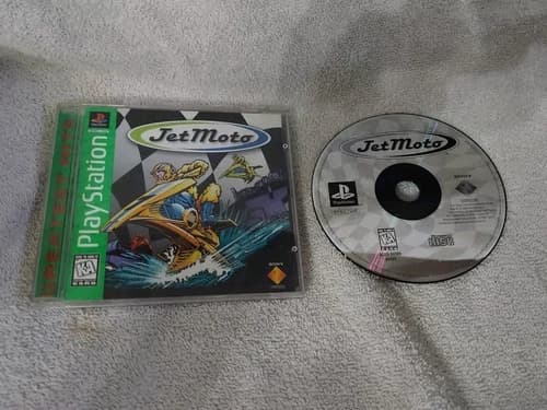 Playstation 1 (PS1) Jet Moto Greatest Hits Complete 1997 EUC
