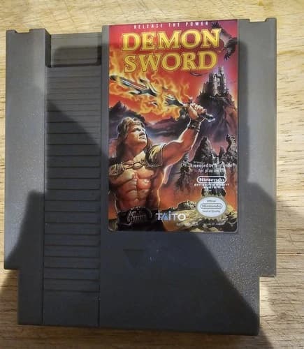 Demon Sword (Nintendo Entertainment System, 1988) Cart Only