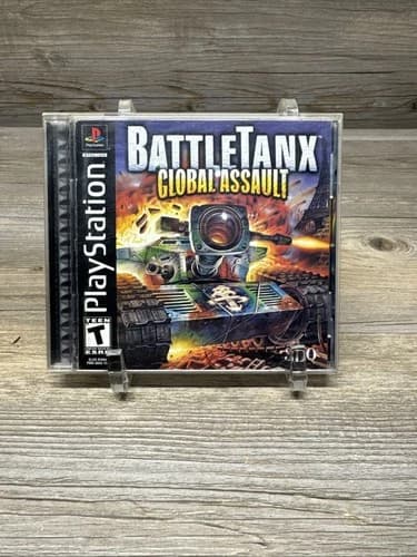 BattleTanx Global Assault PlayStation PS1 2000 Complete Manual CIB READ !!!!!!!