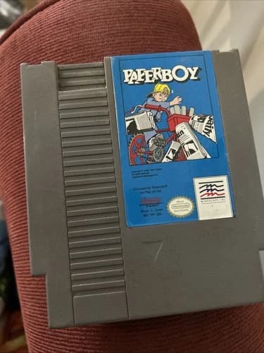 M106) Paperboy (NES Nintendo Entertainment System 1988) Authentic Game Cartridge