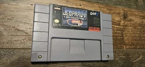 [WORKING, CARTRIDGE ONLY] Jeopardy Deluxe Edition, SNES