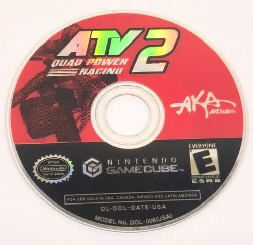 ATV: Quad Power Racing 2 (Nintendo GameCube, 2003) Game Disc Only - Tested