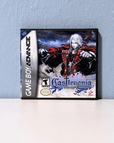 Castlevania Harmony of Dissonance Game Boy Advance GBA Authentic With Warranty