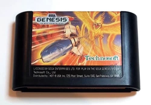 Thunder Force III (Sega Genesis, 1990) Cartridge Only Cleaned & Tested Works EX+