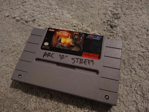 Super Nintendo SNES Super Valis IV Video Game ATLUS