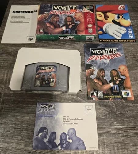 WCW/NWO Revenge (Nintendo 64 | N64) Complete in Box CIB