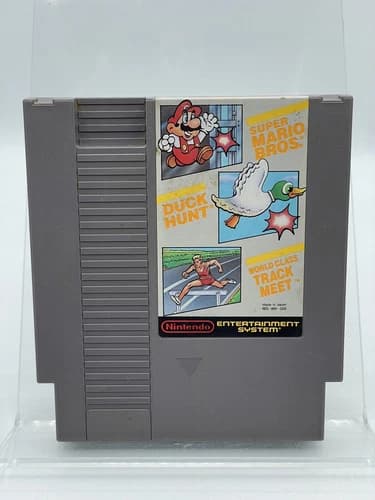 Super Mario Bros. Duck Hunt World Class Track Meet Triple Pack Nintendo NES