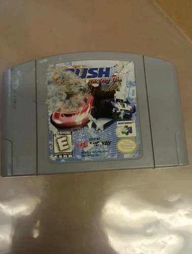 Rush 2 N64 Cartridge Tested