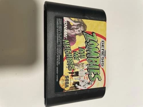 Zombies Ate My Neighbors (Sega Genesis, 1993) Cart Only Tested
