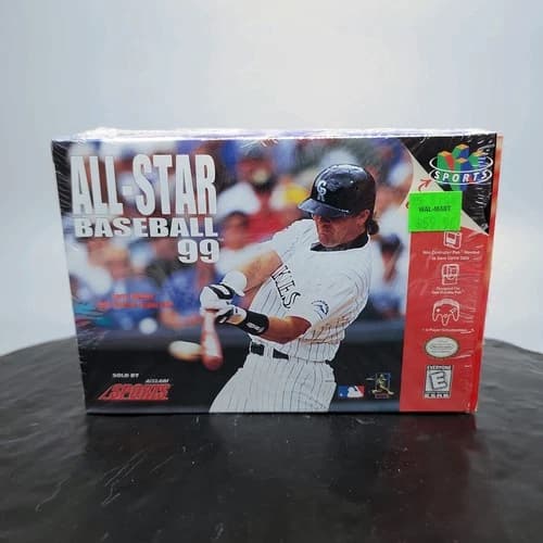 All-Star Baseball 99 Nintendo 64 N64 CIB Complete in Box MINTY Game ⚾
