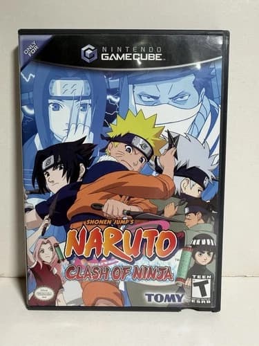 Naruto: Clash of Ninja, Nintendo GameCube, Authentic, CIB, Tested