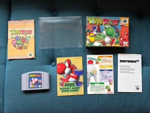 Yoshi's Story (Nintendo 64 N64) Complete CIB W Inserts - Tested - Authentic