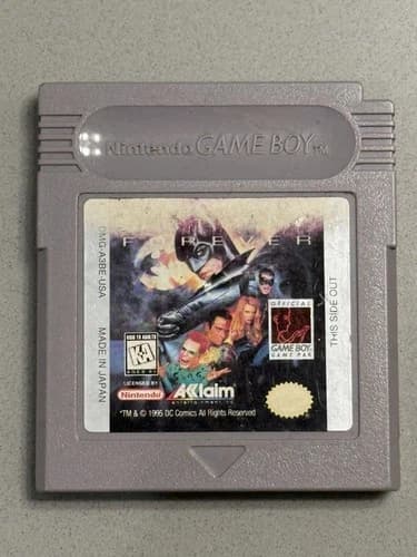 Batman Forever (Nintendo Game Boy, 1995) Cartridge Only - Tested Authentic
