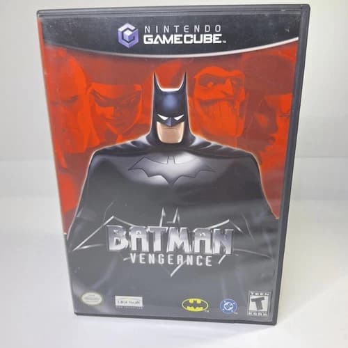 Batman: Vengeance (Nintendo GameCube, 2001) Complete in box CIB TESTED WORKING