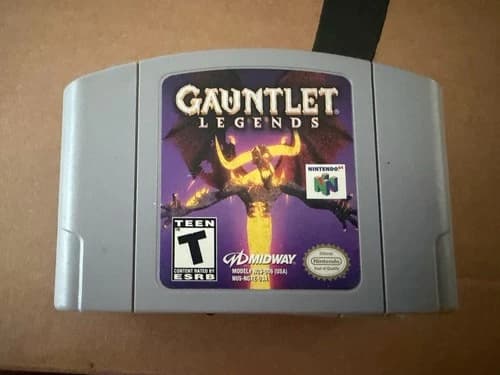 Gauntlet Legends N64 AUTHENTIC Tested