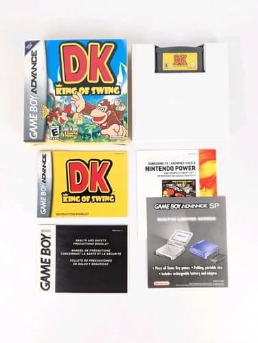 DK: King of Swing (Nintendo Game Boy Advance, 2005) CIB 100% Complete VG+
