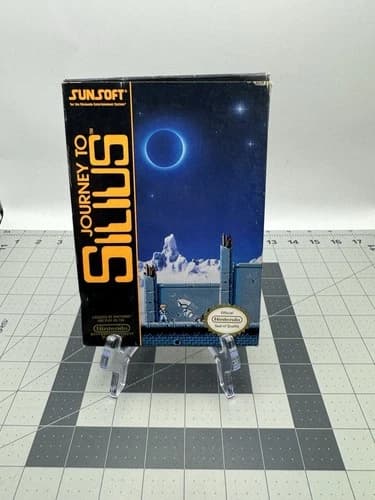 Journey to Silius Nintendo 1990 NES Sunsoft CIB Complete Game in Box Tested Rare