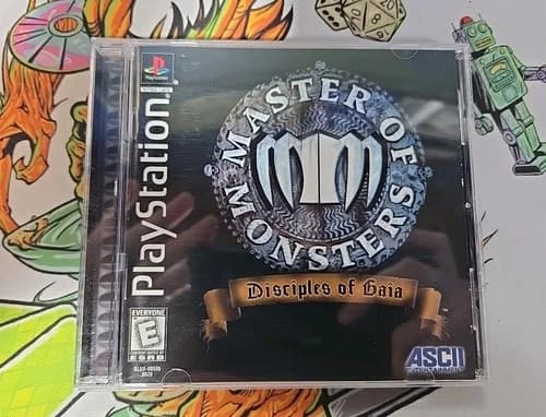 Master of Monsters: Disciples of Gaia (Sony PlayStation 1, 1998) CIB W. Reg Card