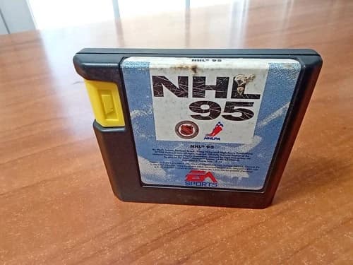 NHL 95 (Sega Genesis, 1994) *TESTED*