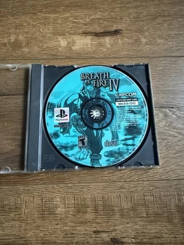 Breath of Fire IV PS1 Sony PlayStation Disc Only Tested Fast Shipping!