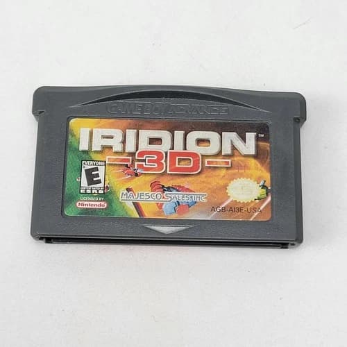 Iridion 3D (Nintendo Game Boy Advance, 2001) Cart Only Tested Working