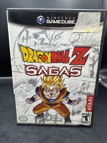 Dragon Ball Z: Sagas (Nintendo GameCube, 2005) Complete w/ Manual Nice Condition