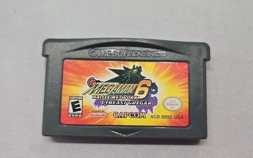 Mega Man Battle Network 6: Cybeast Gregar (Game Boy Advance GBA)