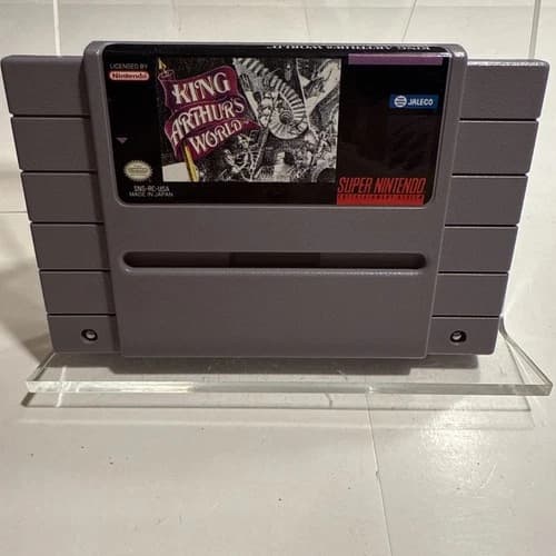 King Arthur's World (Super Nintendo, 1993) SNES Authentic Cartridge Tested