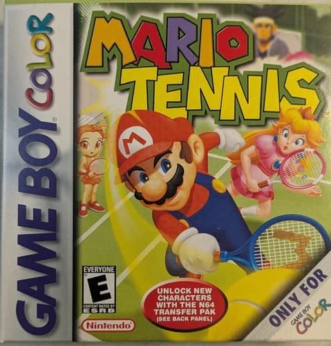 Mario Tennis Game Boy Color CIB