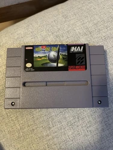 Hole In One Golf Super Nintendo SNES Authentic Cart