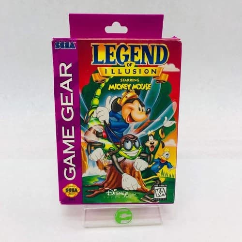 Legend of Illusion Starring Mickey Mouse (Sega Game Gear, 1994) CIB