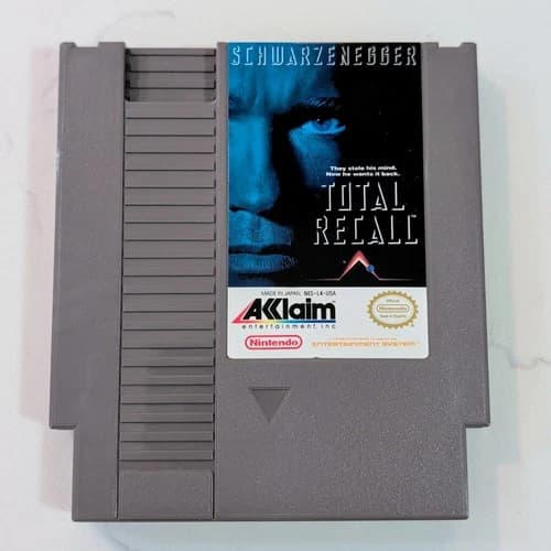Total Recall (Nintendo NES, 1990) Cartridge Only | Tested | Authentic