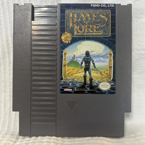 Times of Lore - RPG - Toho Co. - Nintendo NES Authentic Cart Only