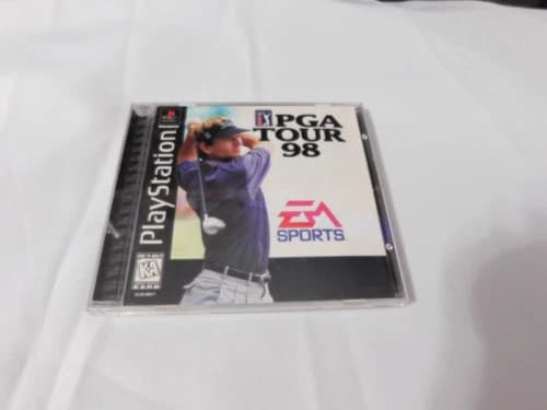 PGA Tour '98 (Sony PlayStation 1, 1997) VERY RARE PS 1 game PS1 EA sports