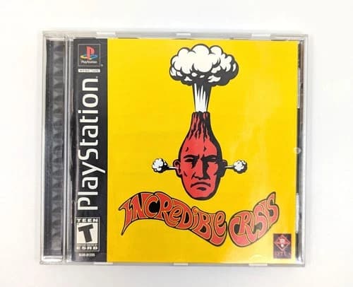 Incredible Crisis (Sony PlayStation 1, 2000) Complete With Manual