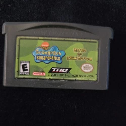 SpongeBob SquarePants: Battle for Bikini Bottom (Nintendo Game Boy Advance) GBA