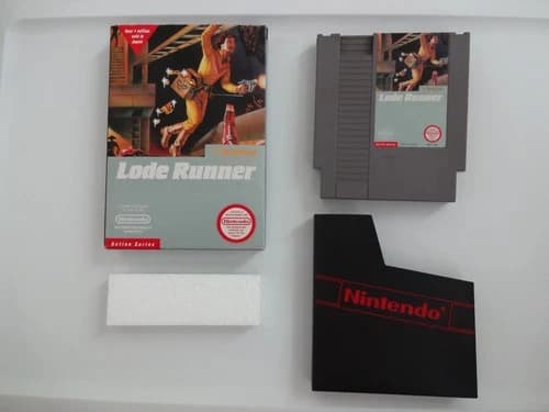Lode Runner Complete in Box Nintendo NES CIB