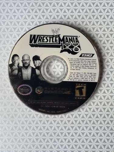 WWE Wrestlemania X8 - Nintendo Gamecube Disc Only Tested & Working!