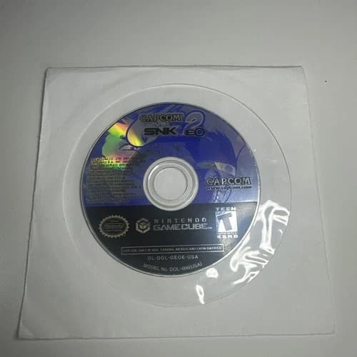Capcom vs. SNK 2: EO (Nintendo GameCube, 2002) DISK ONLY Tested & Working