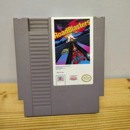 RoadBlasters Nintendo NES Authentic Tested And Working Cartridge Only