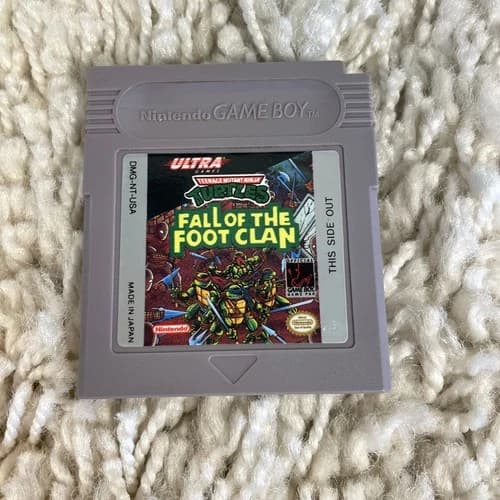 Teenage Mutant Ninja Turtles: Fall of the Foot Clan (Nintendo Game Boy, 1990)