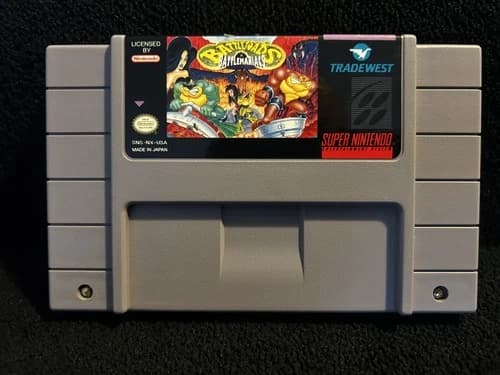 Battletoads In Battlemaniacs for The Snes LOOSE CART ONLY TESTED