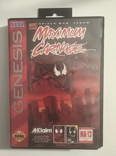 Spider-Man and Venom: Maximum Carnage (Sega Genesis, 1994)