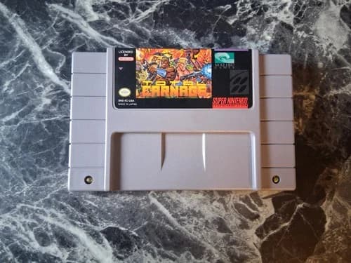 Total Carnage SNES Authentic Tested Contacts Cleaned